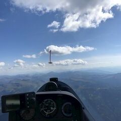 Flugwegposition um 14:29:40: Aufgenommen in der Nähe von Gemeinde Ramingstein, 5591, Österreich in 2938 Meter